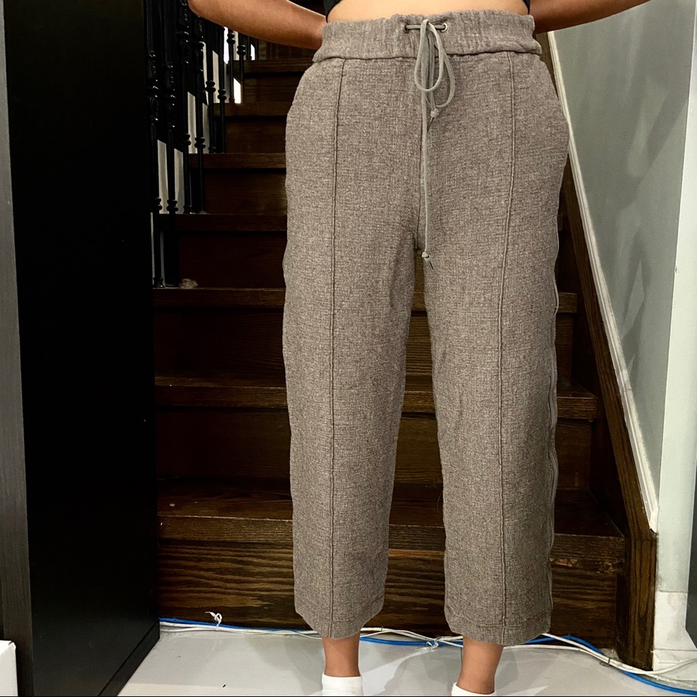 SOLD Aritzia Wilfred Wool Blend Dress Pants Grey - Picture 1 of 8